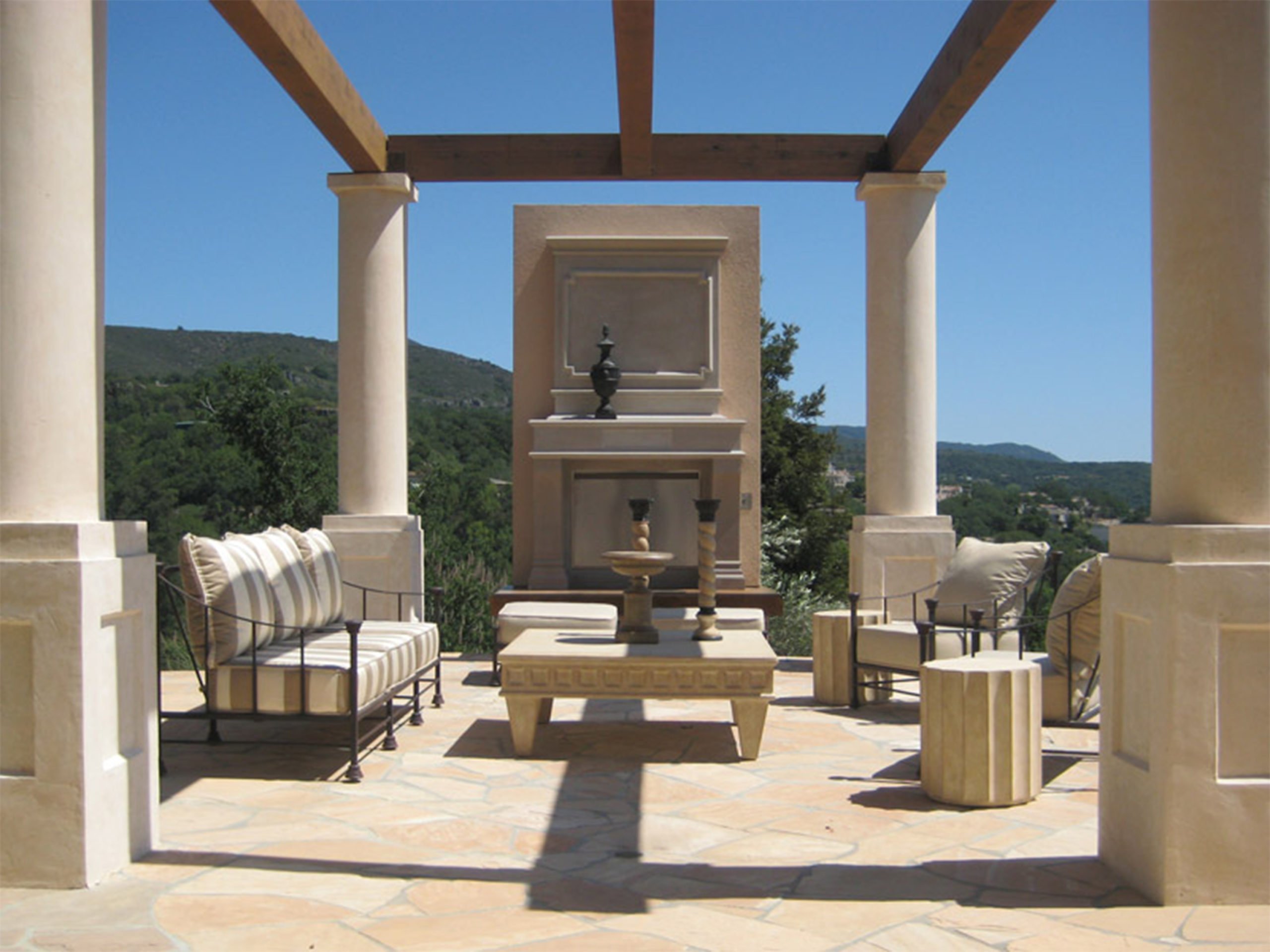 Outdoor Design at Napa Valley Home