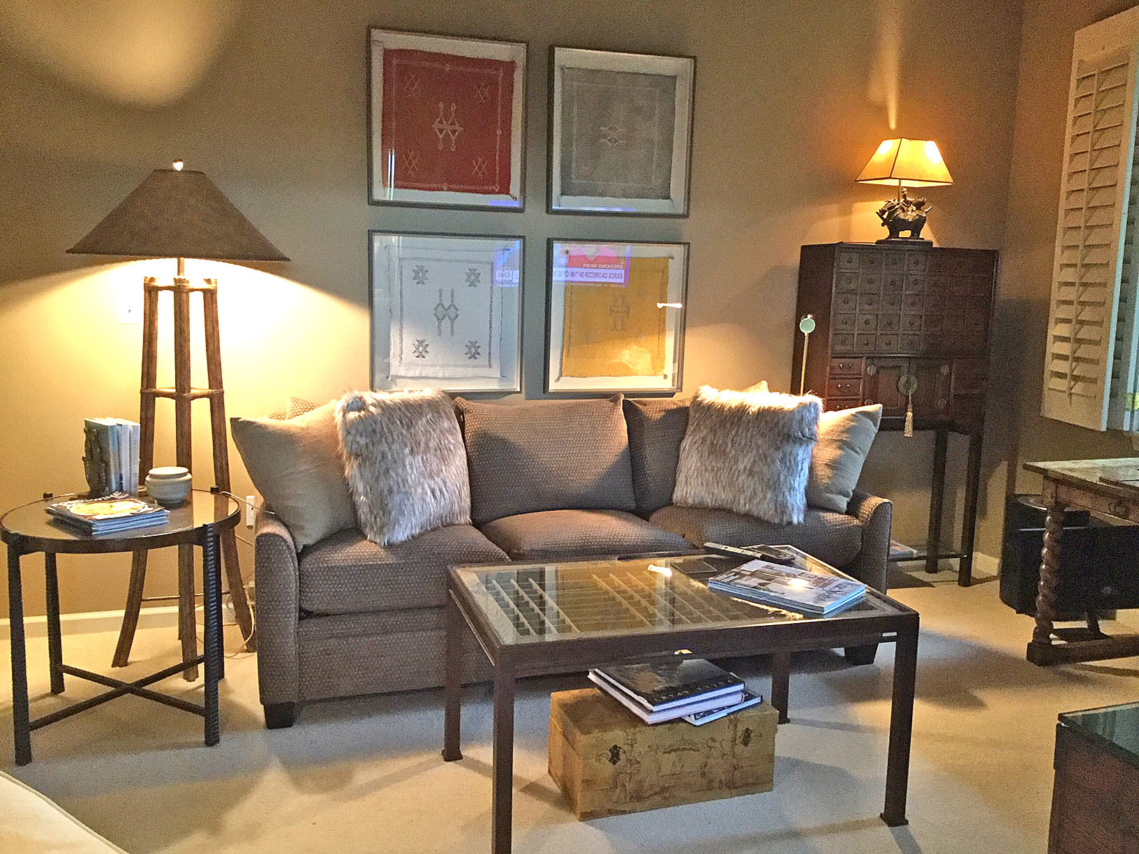 Marin County Condo Redesign Living Room